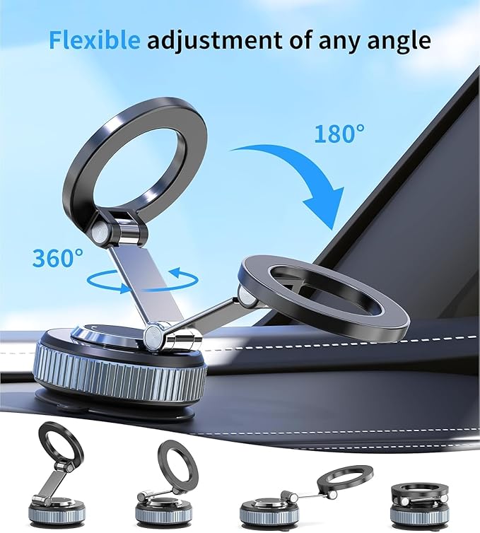 360 Magnetic Phone Mount For Car Strong Magnet Cell Phone Holder